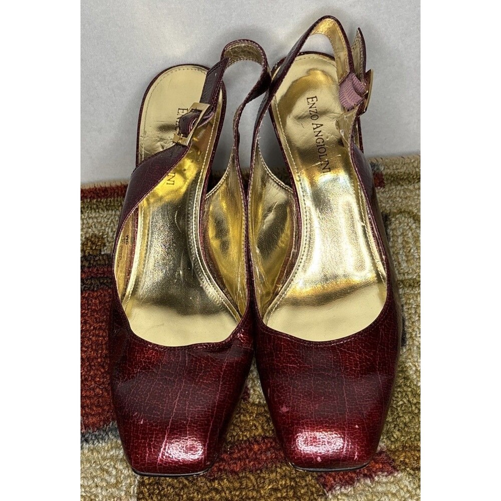 ENZO ANGIOLINI EAIRVETTE MODEL 0407 LEATHER SHOES WOMENS 9M.